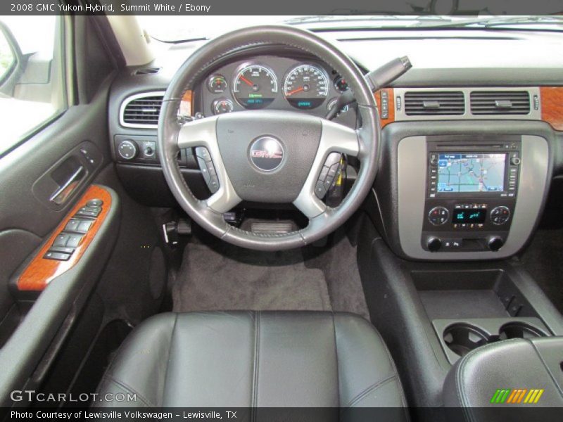 Dashboard of 2008 Yukon Hybrid