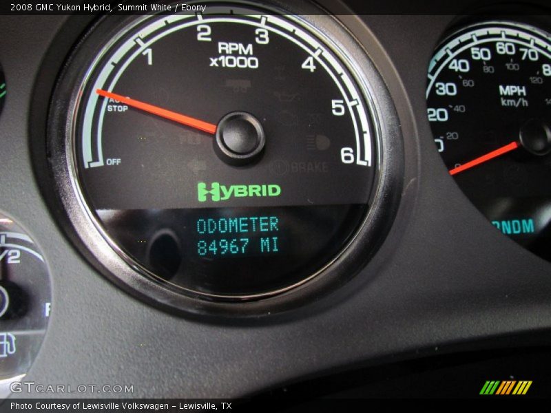 Summit White / Ebony 2008 GMC Yukon Hybrid
