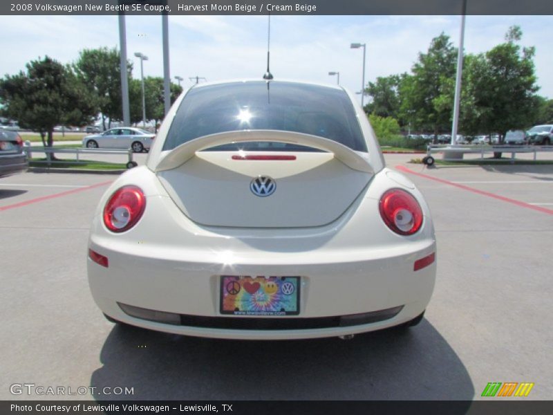 Harvest Moon Beige / Cream Beige 2008 Volkswagen New Beetle SE Coupe
