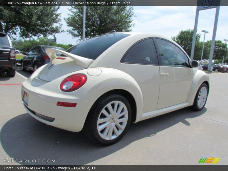Harvest Moon Beige / Cream Beige 2008 Volkswagen New Beetle SE Coupe