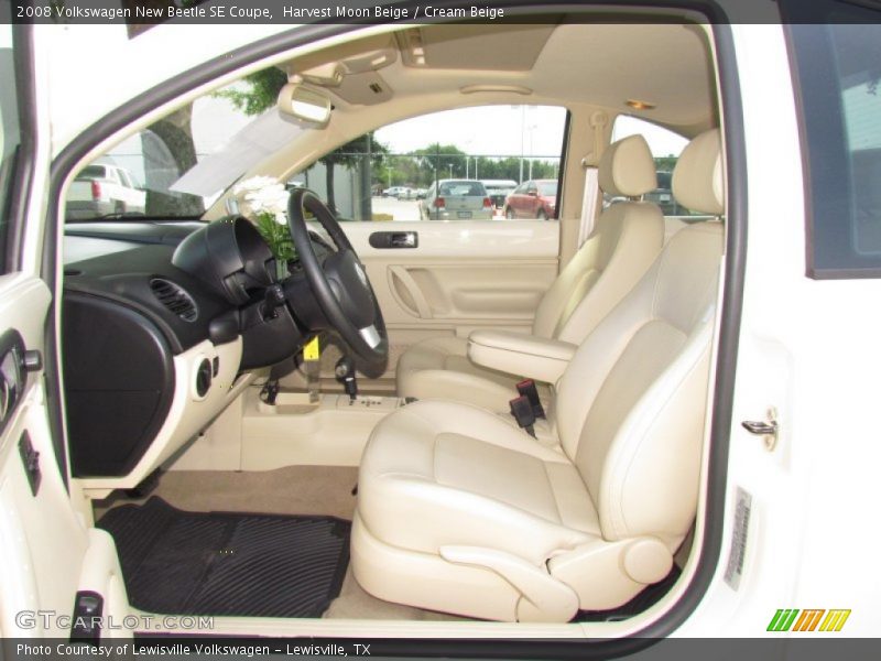 Harvest Moon Beige / Cream Beige 2008 Volkswagen New Beetle SE Coupe