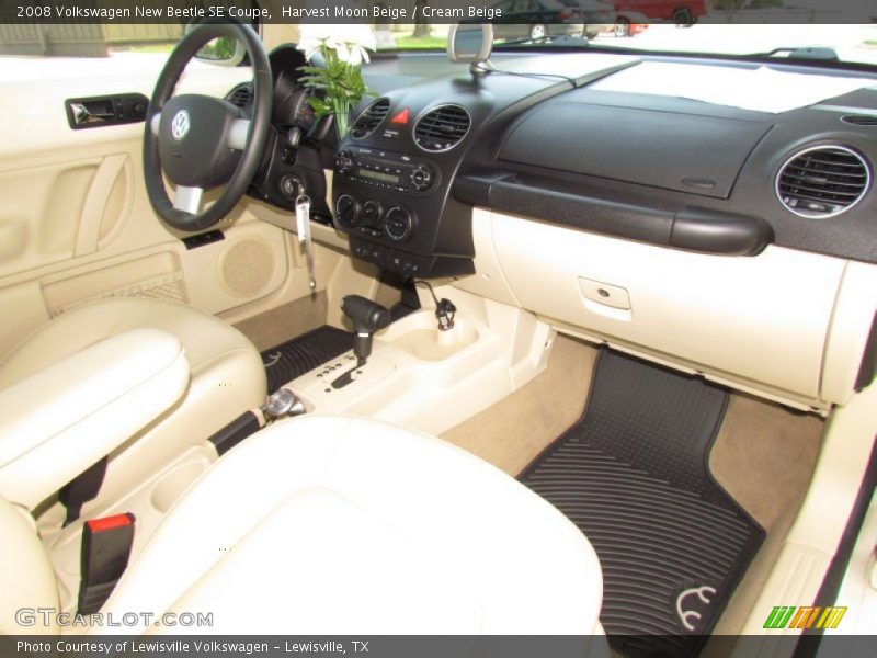Harvest Moon Beige / Cream Beige 2008 Volkswagen New Beetle SE Coupe