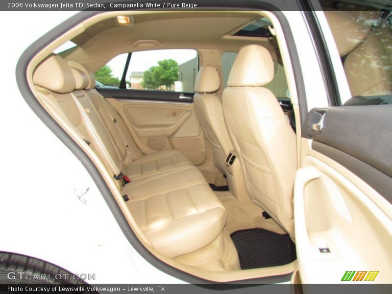 Campanella White / Pure Beige 2006 Volkswagen Jetta TDI Sedan