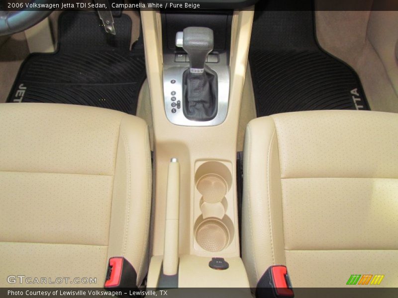 Campanella White / Pure Beige 2006 Volkswagen Jetta TDI Sedan