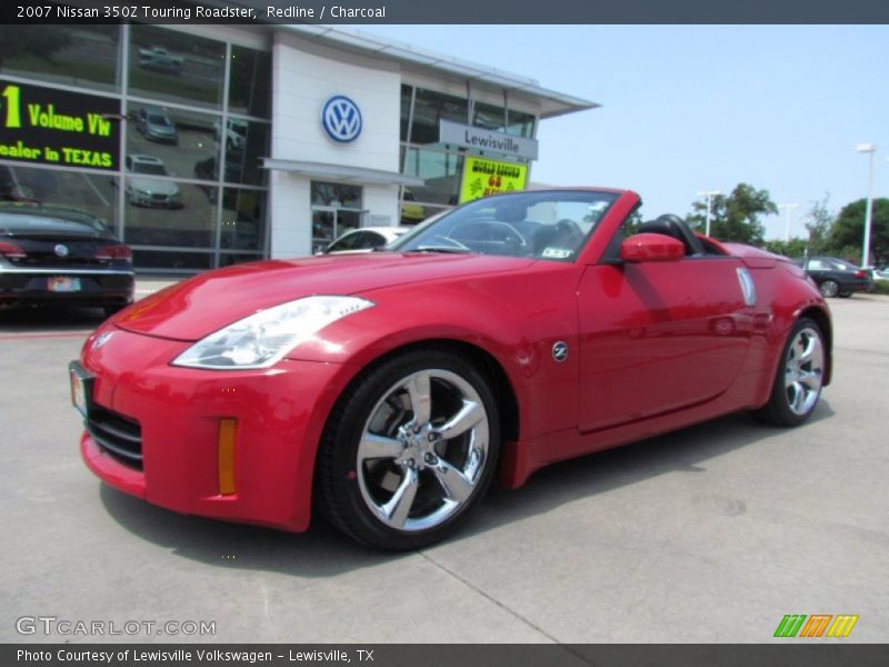 Redline / Charcoal 2007 Nissan 350Z Touring Roadster