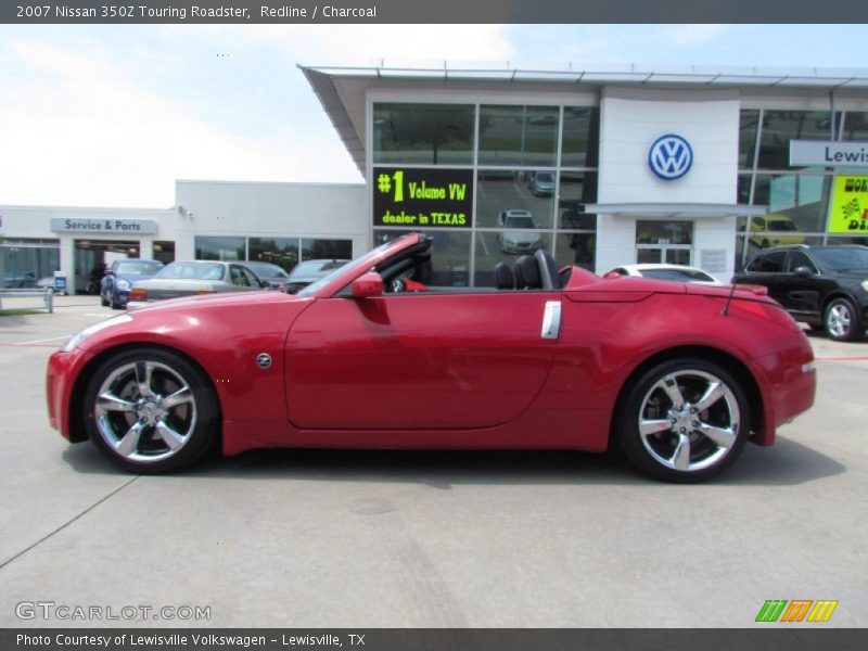 Redline / Charcoal 2007 Nissan 350Z Touring Roadster