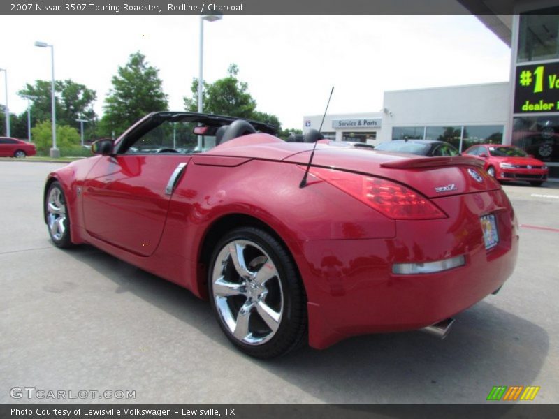 Redline / Charcoal 2007 Nissan 350Z Touring Roadster