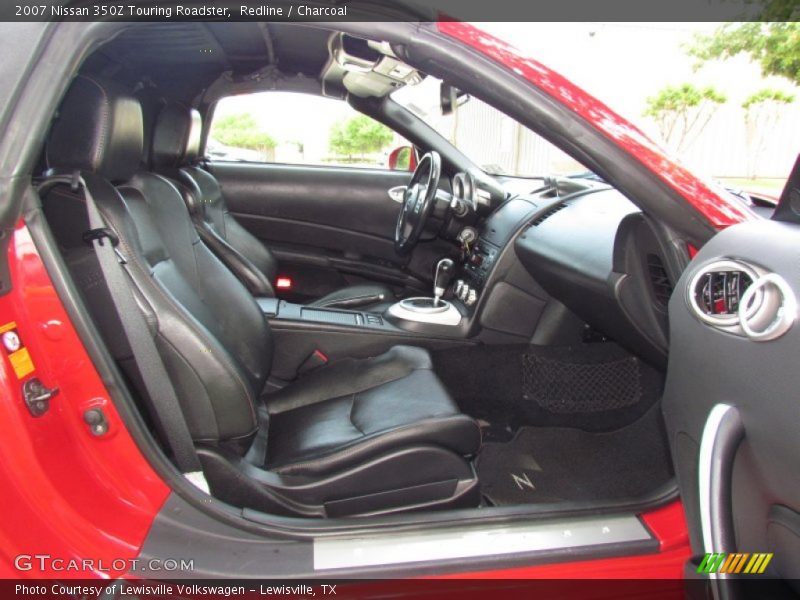 Redline / Charcoal 2007 Nissan 350Z Touring Roadster