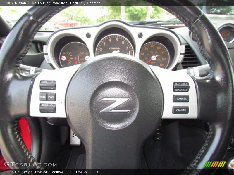 Redline / Charcoal 2007 Nissan 350Z Touring Roadster