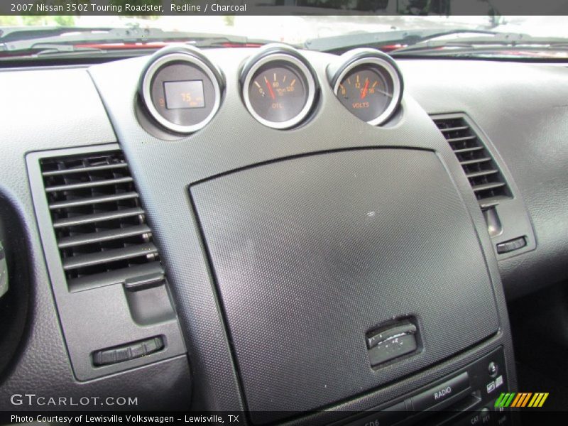 Redline / Charcoal 2007 Nissan 350Z Touring Roadster