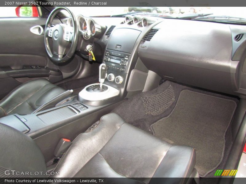 Redline / Charcoal 2007 Nissan 350Z Touring Roadster