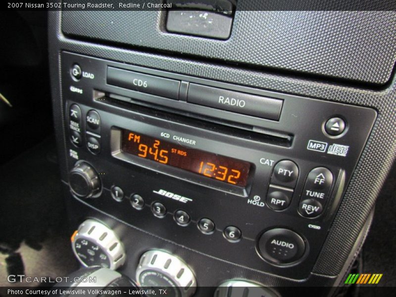 Redline / Charcoal 2007 Nissan 350Z Touring Roadster