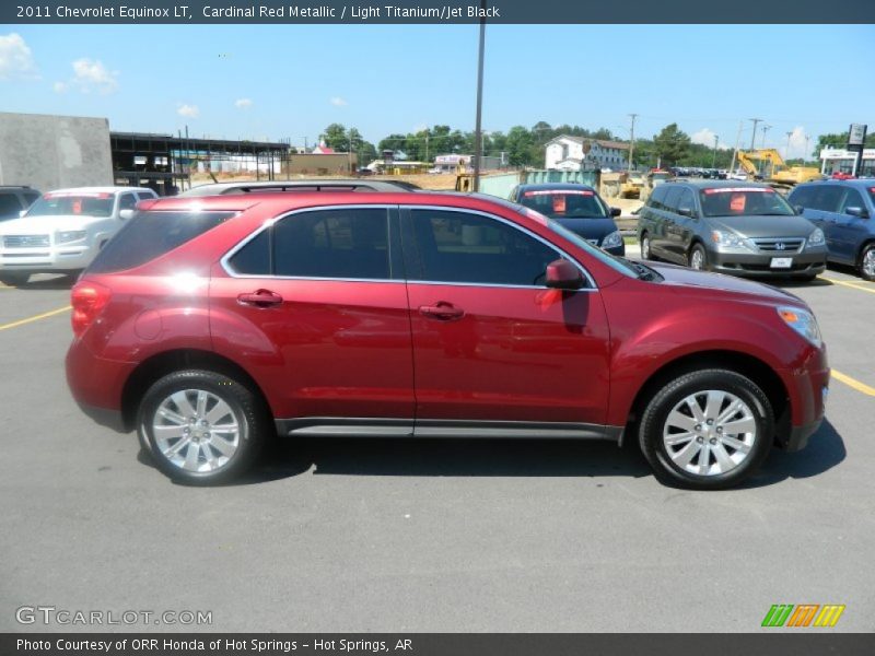 Cardinal Red Metallic / Light Titanium/Jet Black 2011 Chevrolet Equinox LT