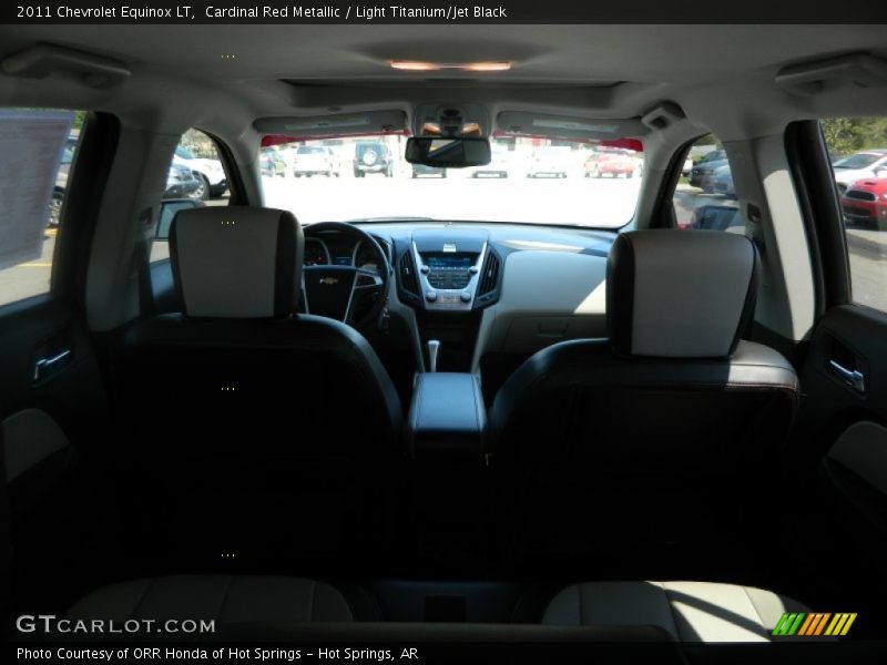 Cardinal Red Metallic / Light Titanium/Jet Black 2011 Chevrolet Equinox LT