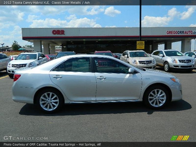 Classic Silver Metallic / Ash 2012 Toyota Camry Hybrid XLE