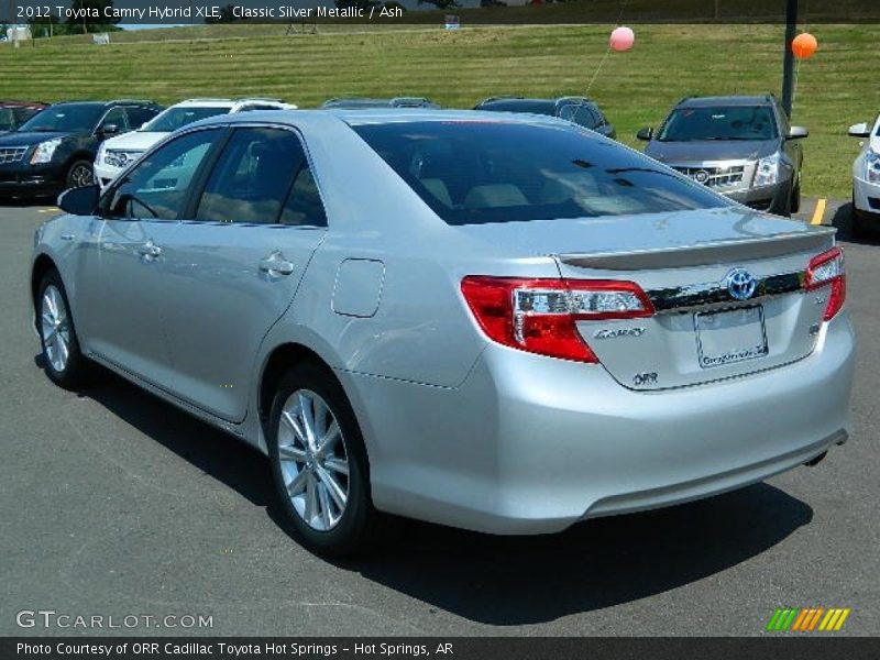 Classic Silver Metallic / Ash 2012 Toyota Camry Hybrid XLE