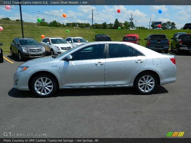 Classic Silver Metallic / Ash 2012 Toyota Camry Hybrid XLE