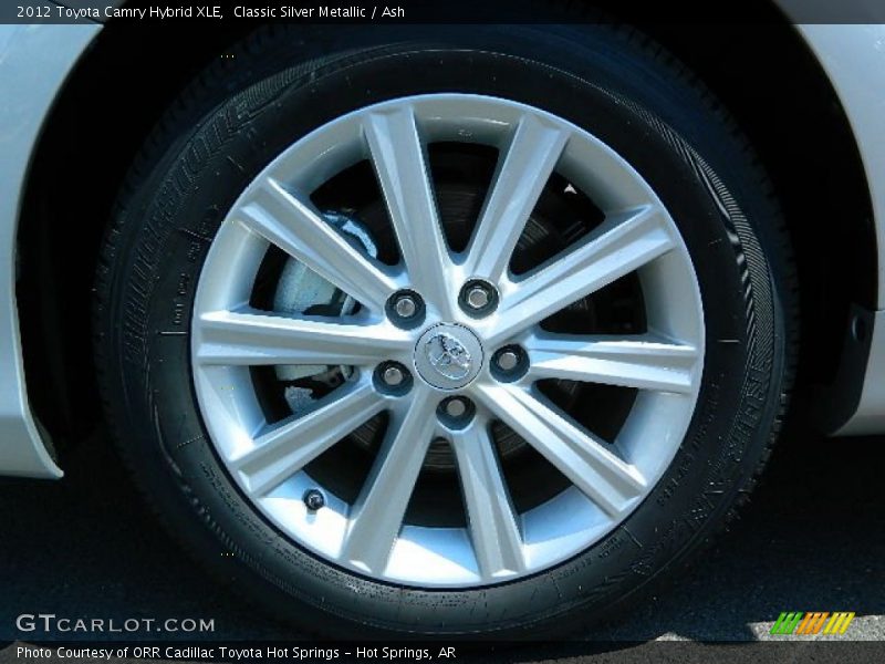 Classic Silver Metallic / Ash 2012 Toyota Camry Hybrid XLE