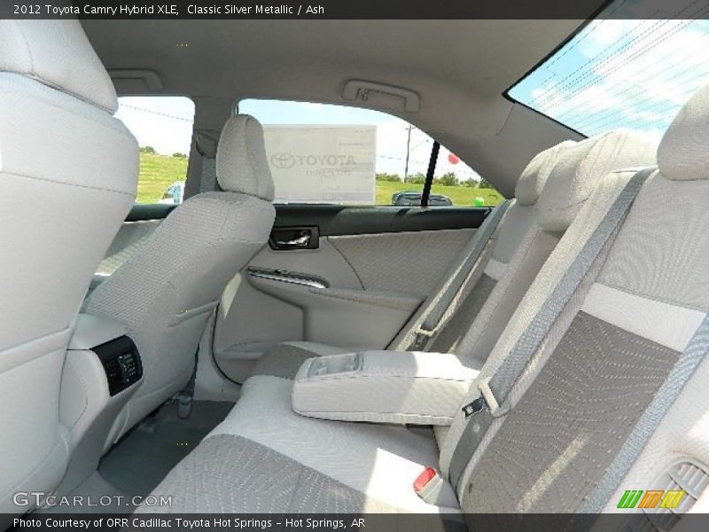 Classic Silver Metallic / Ash 2012 Toyota Camry Hybrid XLE