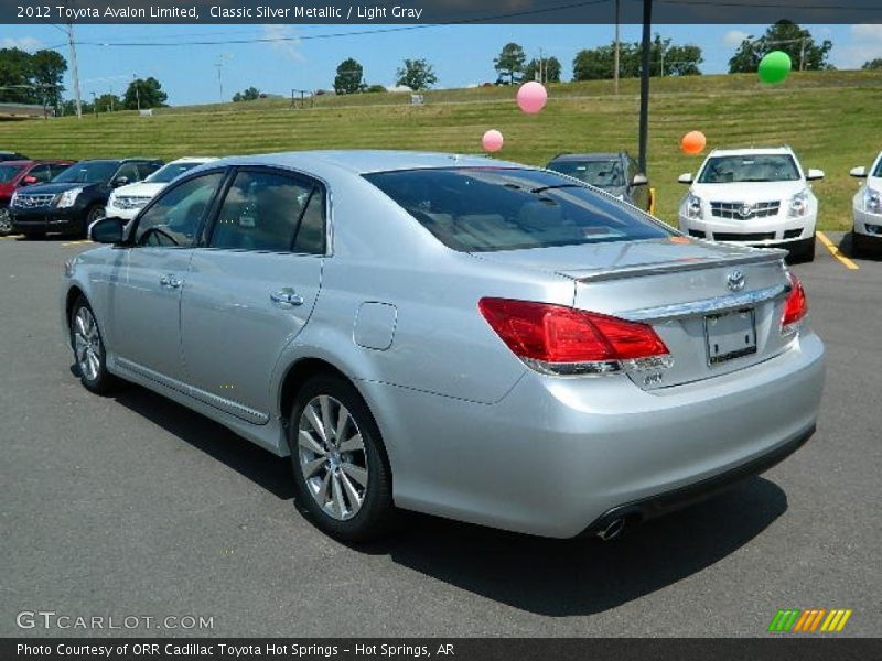Classic Silver Metallic / Light Gray 2012 Toyota Avalon Limited