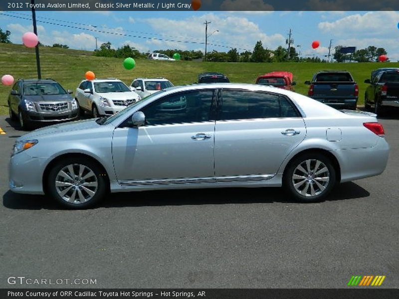 Classic Silver Metallic / Light Gray 2012 Toyota Avalon Limited