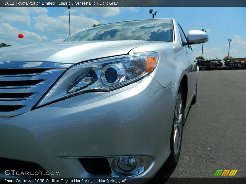 Classic Silver Metallic / Light Gray 2012 Toyota Avalon Limited
