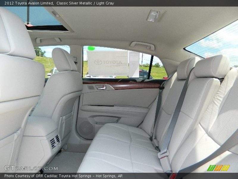 Classic Silver Metallic / Light Gray 2012 Toyota Avalon Limited