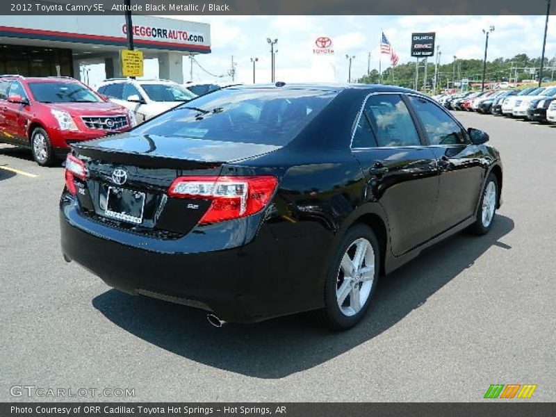 Attitude Black Metallic / Black 2012 Toyota Camry SE