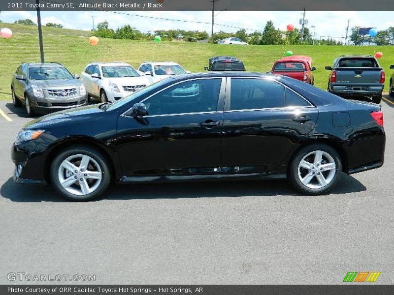 Attitude Black Metallic / Black 2012 Toyota Camry SE