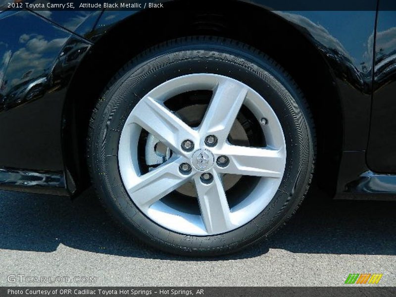 Attitude Black Metallic / Black 2012 Toyota Camry SE