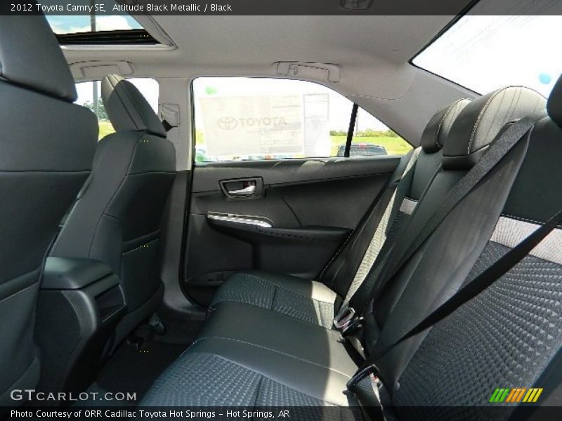 Attitude Black Metallic / Black 2012 Toyota Camry SE