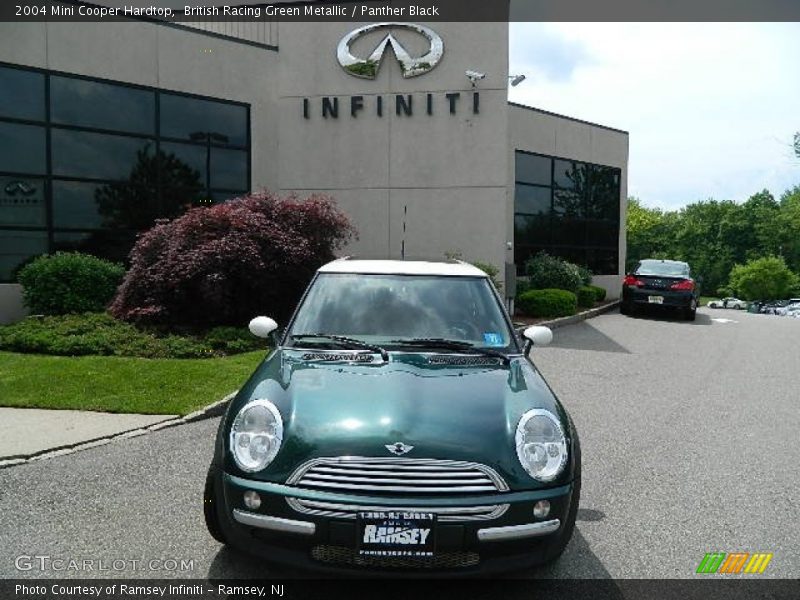 British Racing Green Metallic / Panther Black 2004 Mini Cooper Hardtop