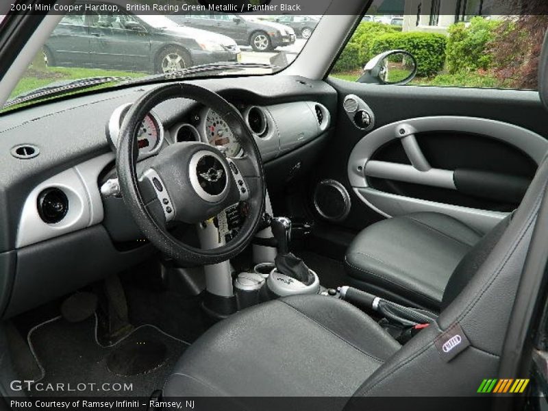 British Racing Green Metallic / Panther Black 2004 Mini Cooper Hardtop