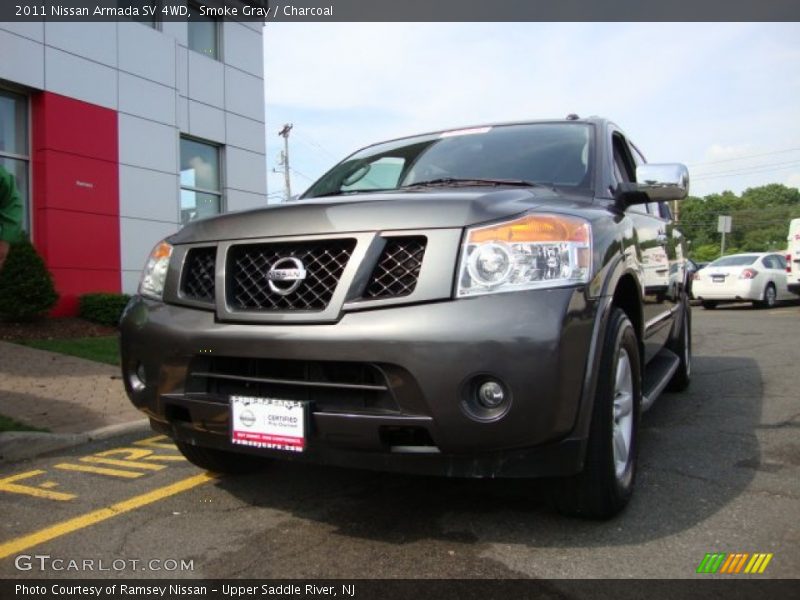 Smoke Gray / Charcoal 2011 Nissan Armada SV 4WD
