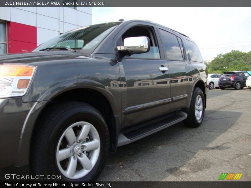 Smoke Gray / Charcoal 2011 Nissan Armada SV 4WD