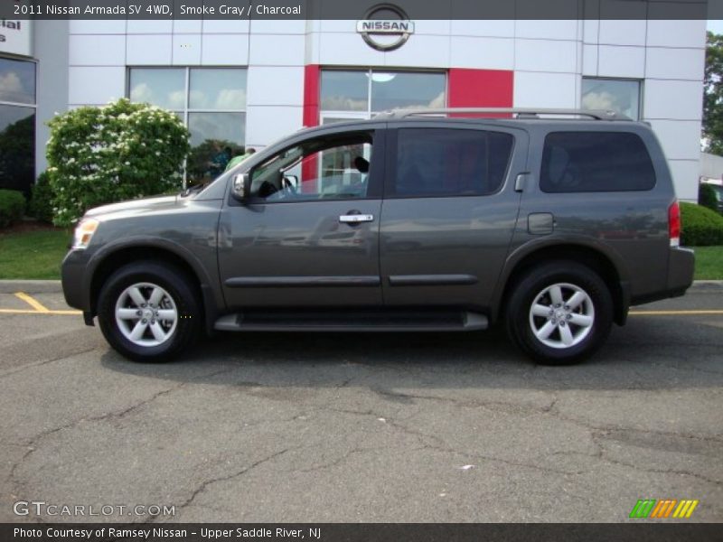 Smoke Gray / Charcoal 2011 Nissan Armada SV 4WD