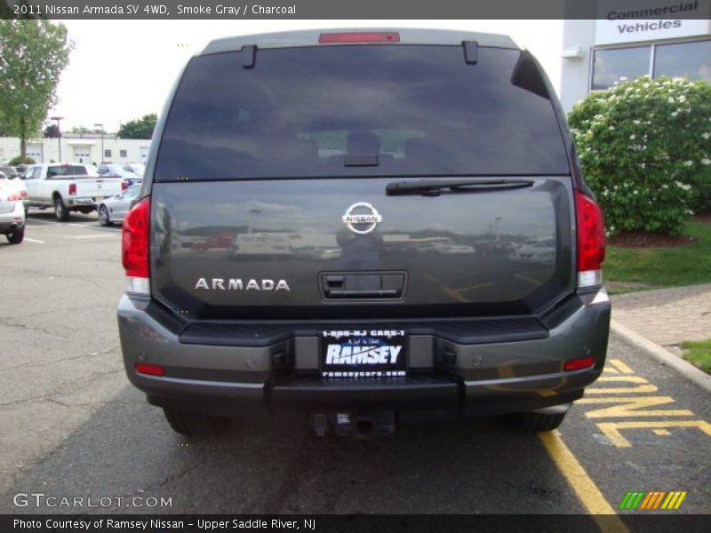 Smoke Gray / Charcoal 2011 Nissan Armada SV 4WD