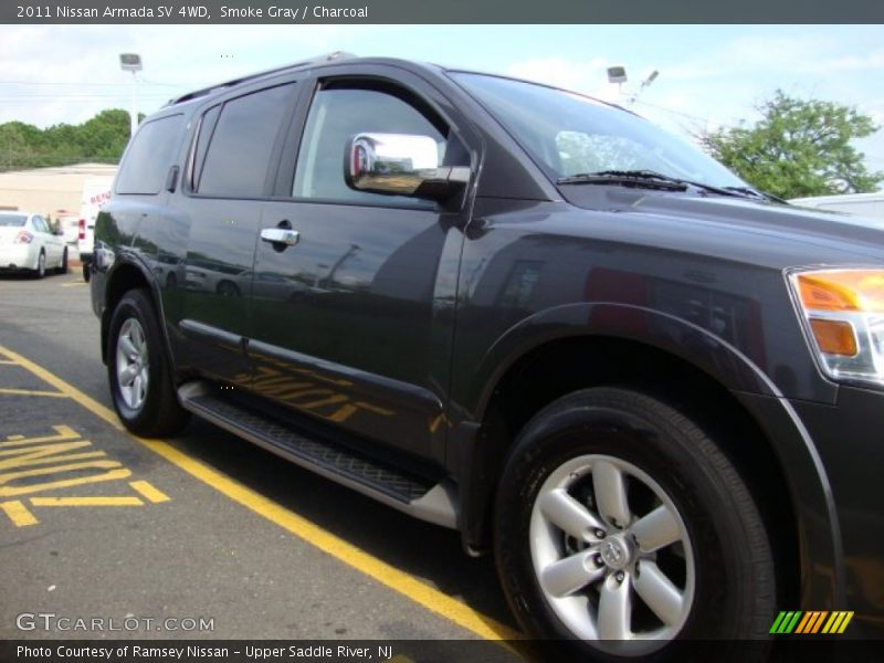 Smoke Gray / Charcoal 2011 Nissan Armada SV 4WD