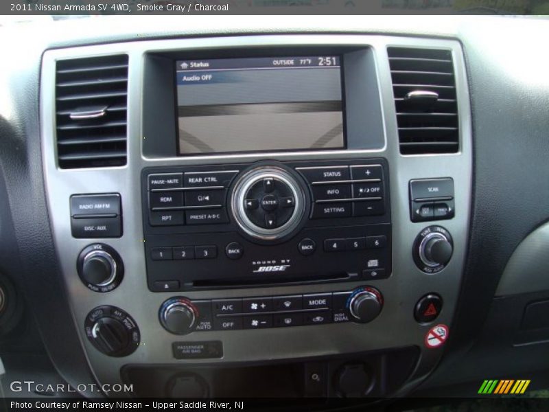 Smoke Gray / Charcoal 2011 Nissan Armada SV 4WD