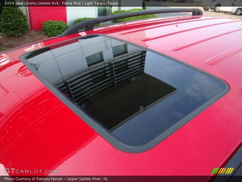Flame Red / Light Taupe/Taupe 2004 Jeep Liberty Limited 4x4