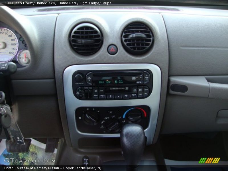 Flame Red / Light Taupe/Taupe 2004 Jeep Liberty Limited 4x4