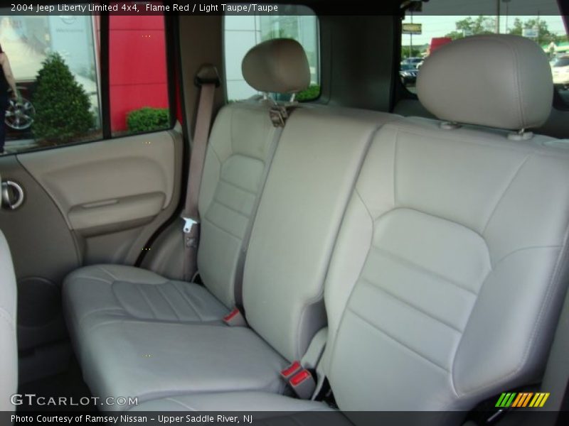 Flame Red / Light Taupe/Taupe 2004 Jeep Liberty Limited 4x4