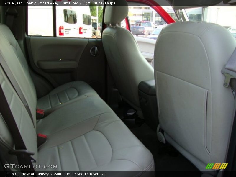 Flame Red / Light Taupe/Taupe 2004 Jeep Liberty Limited 4x4