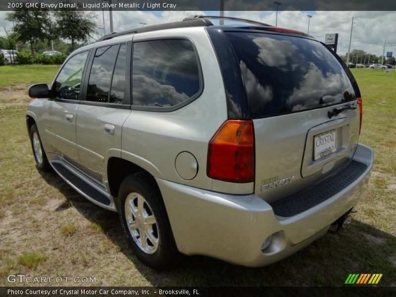 Liquid Silver Metallic / Light Gray 2005 GMC Envoy Denali