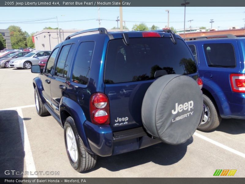 Patriot Blue Pearl / Medium Slate Gray 2005 Jeep Liberty Limited 4x4