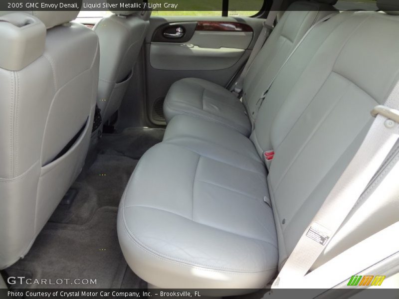 Liquid Silver Metallic / Light Gray 2005 GMC Envoy Denali
