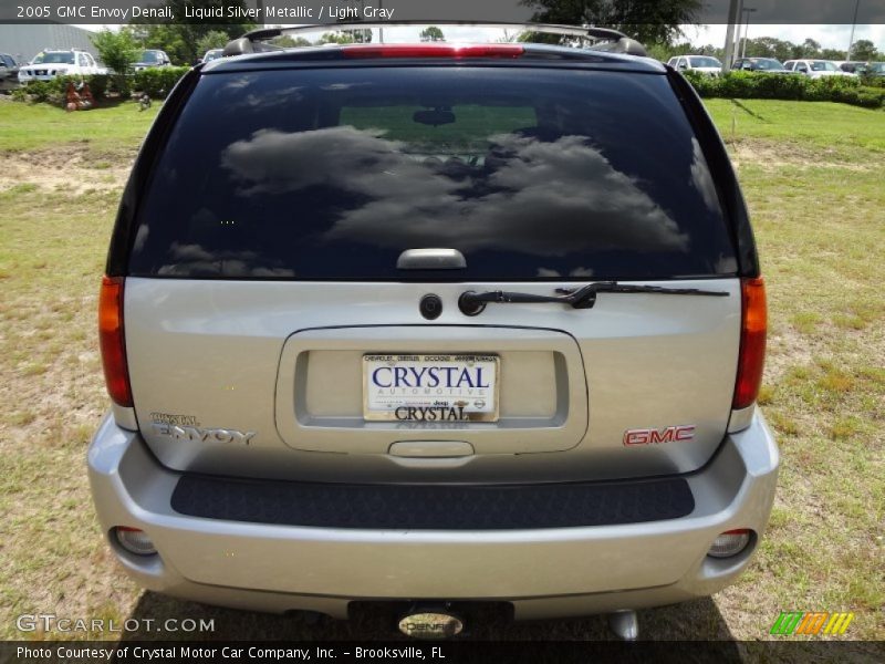 Liquid Silver Metallic / Light Gray 2005 GMC Envoy Denali