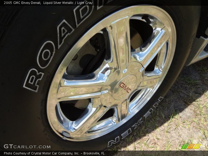 Liquid Silver Metallic / Light Gray 2005 GMC Envoy Denali