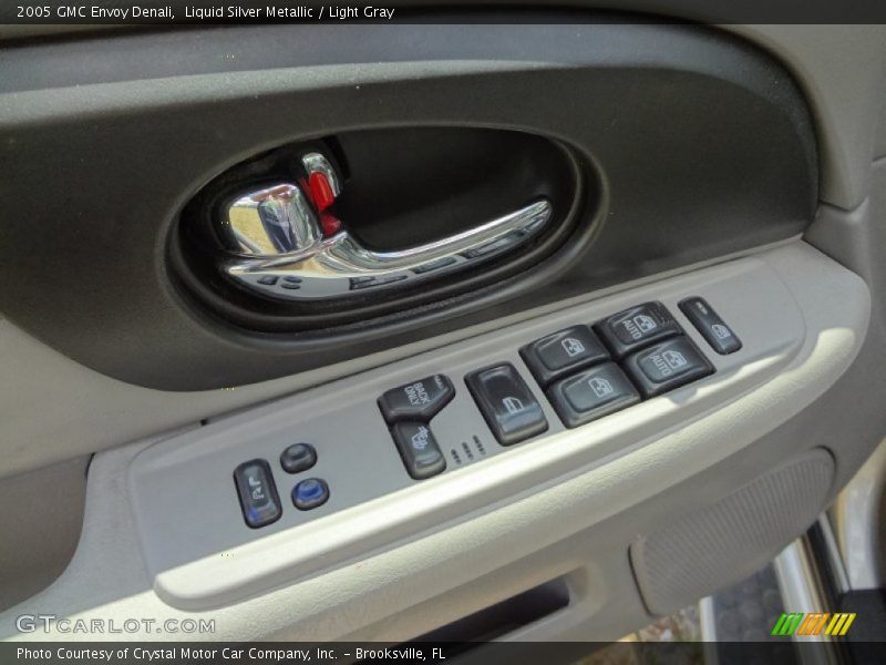 Liquid Silver Metallic / Light Gray 2005 GMC Envoy Denali