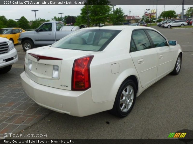 White Diamond / Light Neutral 2005 Cadillac CTS Sedan
